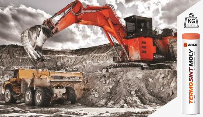 Specialized grease for quarry equipment Termosint Moly